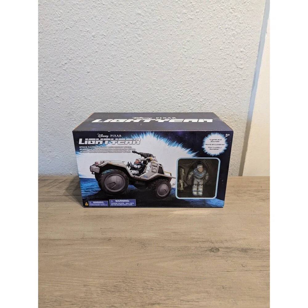 Disney Parks Pixar Lightyear Space Ranger Buggy Darby Steel Lights Sounds NIB